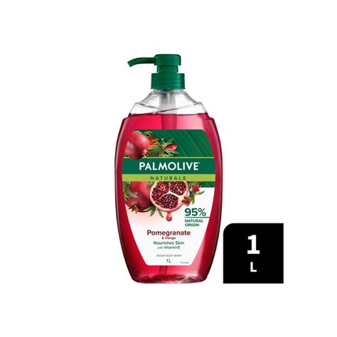 Buy Palmolive Naturals Body Wash Pomegranate Mango 1L Coles