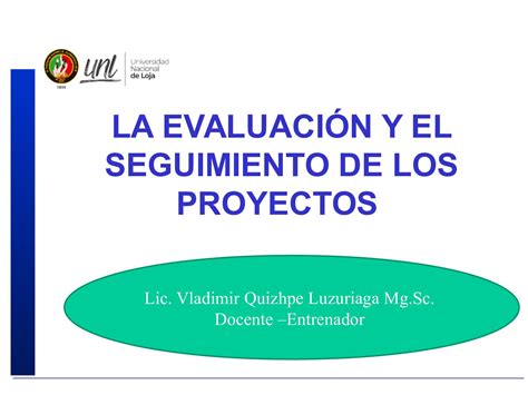 Calam O Evaluaci N De Seguimiento De Proyecto