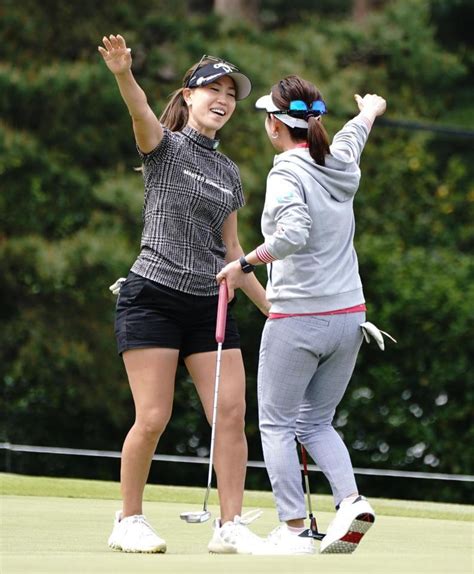 女子ゴルフ 宮里藍さんと上田桃子がプロアマ戦を同組でラウンドゴルフデイリースポーツ Online