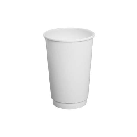 KARAT OZ WHITE PAPER INSULATED DOUBLE WALL HOT CUP