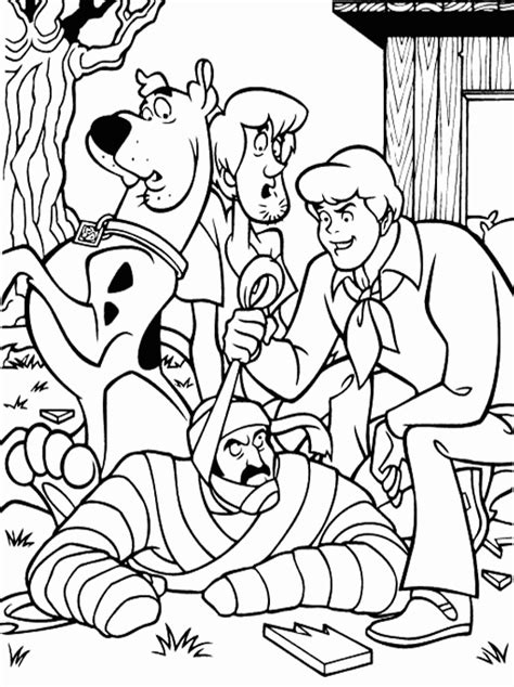 Printable Scooby Doo Coloring Pages