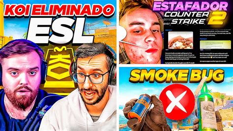 NUEVO PROBLEMA EN CS2 SMOKE BUG INSULTAN A MOVISTAR KOI POR SER