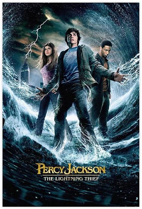 Percy Jackson The Lightning Thief Movie Poster Classic School