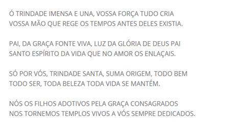 Ó Trindade Imensa E Una - Ó TRINDADE IMENSA E UNA - Músicas para Missa