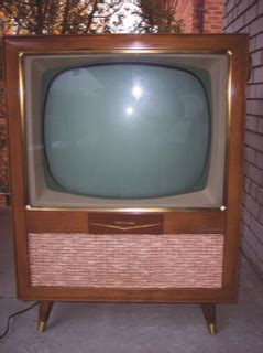 1957 RCA Victor Evans Model Console TV Cmyk The Wayback Times