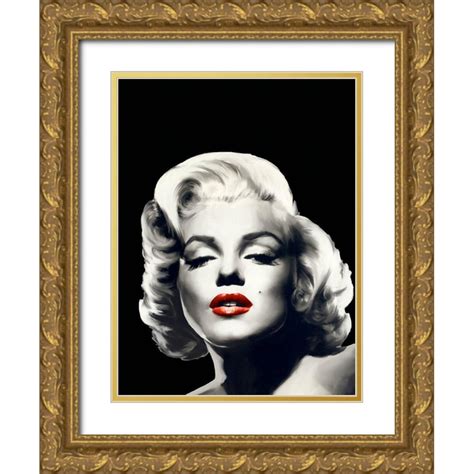 Consani Chris X Gold Ornate Wood Framed With Double Matting Museum