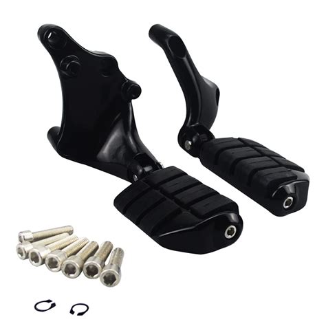 Amazon Wowtk Rear Passenger Footpegs Foot Rests Pedal Mount Fits