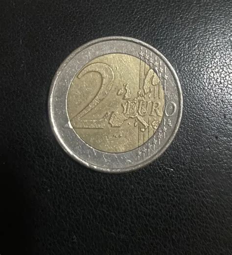 MONEDA DE 2 Euros Grecia 2002 Con Defectos Y La Letra S EUR 1 000 00