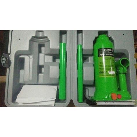 Jual TEKIRO Dongkrak Botol 4 TON Hydraulic Welded Bottle Jack AU BJ1910