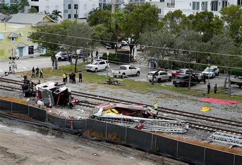 Four Investigations Into A Brightline Crash With A Delray Beach Fire