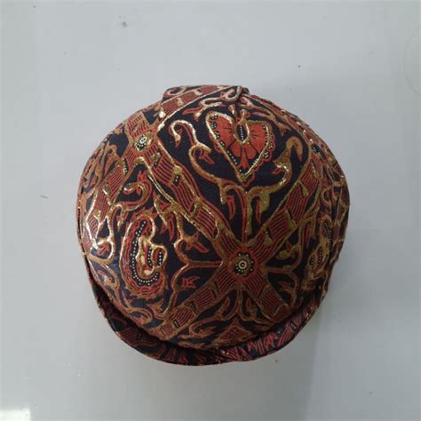 Jual Blangkon Prodo Solo Sidoluhur Coklat Shopee Indonesia