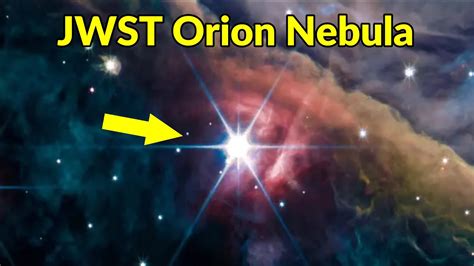 James Webb Space Telescope Captured Orion Nebula Star Formation Region