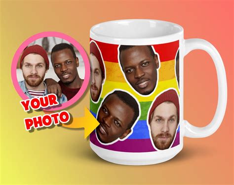 Personalized Gay Birthday Mug Gay Husband Gift Custom LGBTQ Etsy