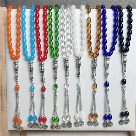 Исламская молитва Tasbih, арабские Четки для мужчин и женщин, 33 бусины ...