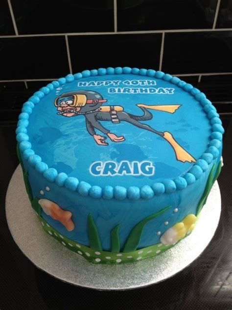 Scuba Diving Cakes Cake Island Cake Sea Cakes