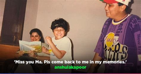 Arjun Kapoor S Sister Anshula Shares Remembers Their Late Mother Pens