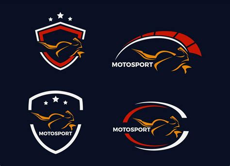 Motorcycle Logo Design Template 5093995 Vector Art At Vecteezy