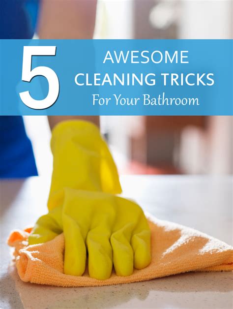 Awesome Cleaning Tricks For Your Bathroom Easyrecipes