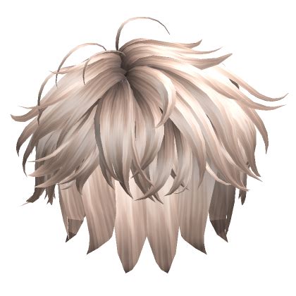 Messy Anime Hair In Platinum Blonde Roblox Item Rolimon S