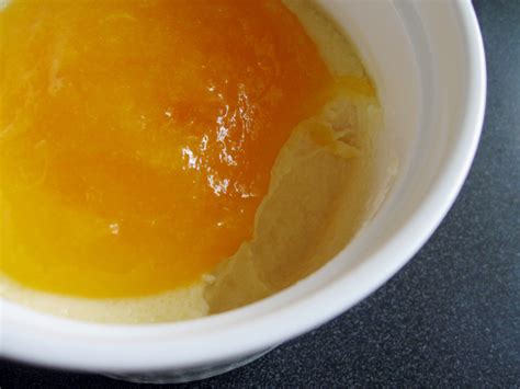 Baked Cream Cheese Custard With Apricot Sauce Hiroko S Recipes