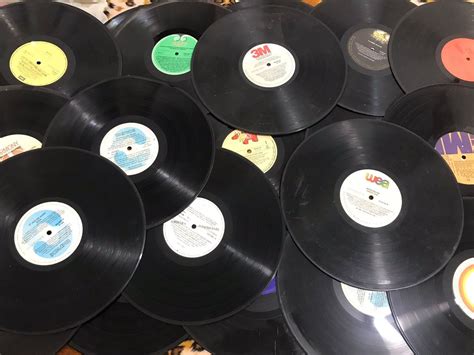 Lote Lp Discos De Vinil Para Artesanato E Decora O Item De M Sica