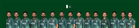 Pakistan Squad For ICC Cricket World Cup 2023 | Figma