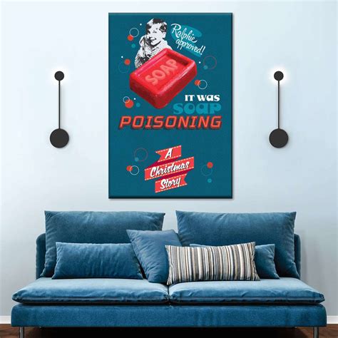 A Christmas Story Ralphies Soap Poisoning Wall Art Digital Art