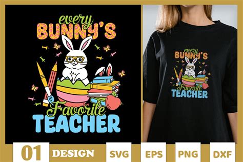 Every Bunnys Favorite Teacher Svg Graphic By Skinite · Creative Fabrica