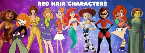 Popular Red Hair Characters 2022