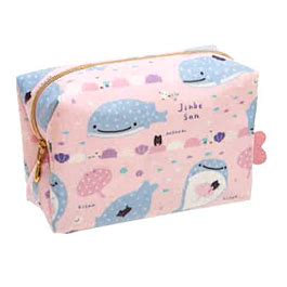 Aitaikuji San X Jinbei San Mr Whale Shark Pink Pouch