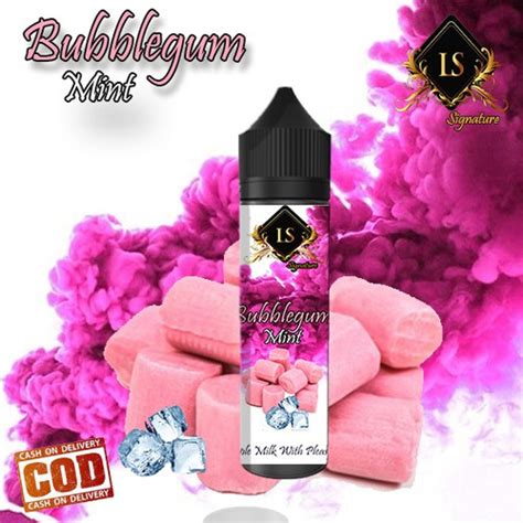 Jual Botol Kemasan 60ml Liquide Bubblegum Mint 60ml Blueberry Milk