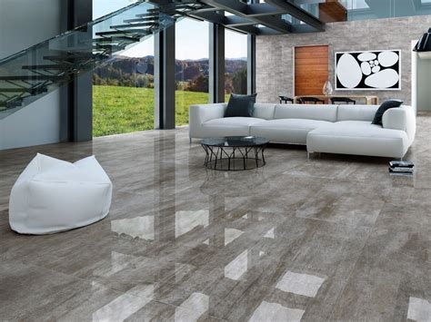 Steeltech Marengo Glazed Polished Porcelain Tile 600x1200mm Unique