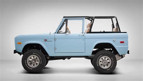 1970 Pale Blue Ford Bronco | 1970 Classic Ford Bronco - Marblehead | Classic Ford Broncos