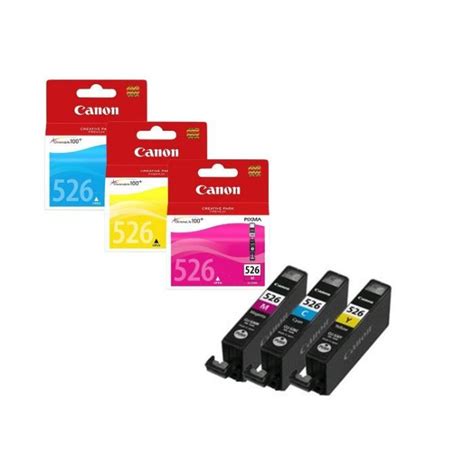 Canon Pack De Cartouches D Encre Cli Cyan Magenta Jaune