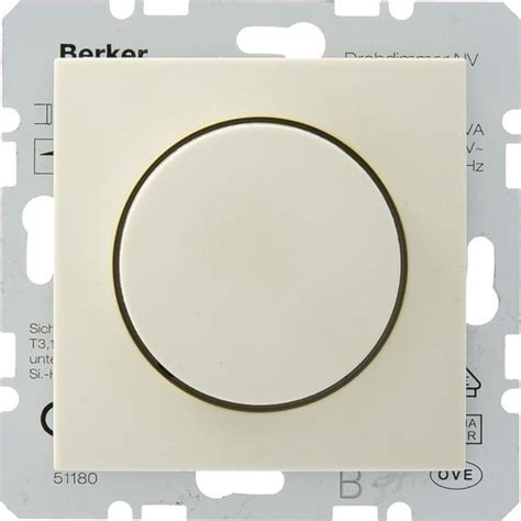 Berker Inbouw Dimmer V Gloei Halogeen Lampen Creme W Te