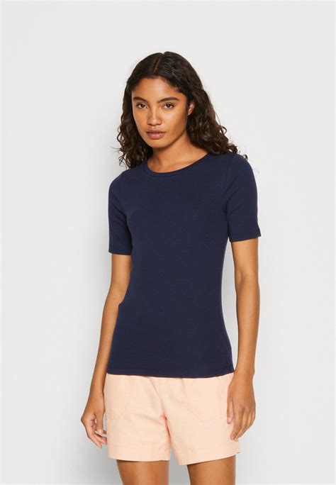 Gap T Shirt Basic Granatowy Zalando Pl