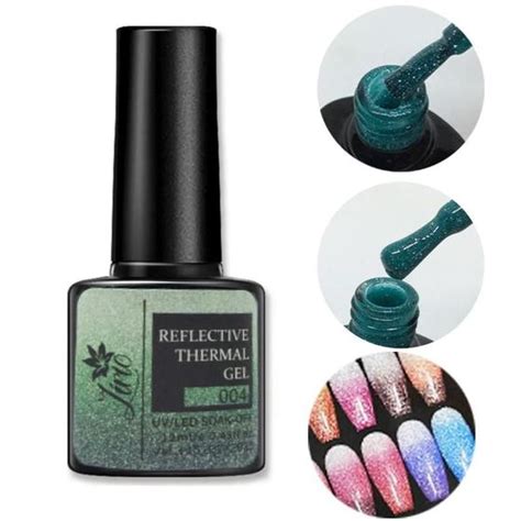 Esmalte Em Gel T Rmico Muda De Cor Na Temperatura Brilho Garota