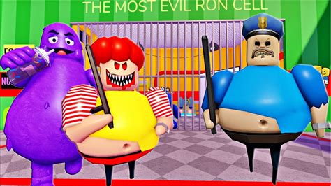 Update Grimace And Ron Barry S Prison Run Escape From Barry Police