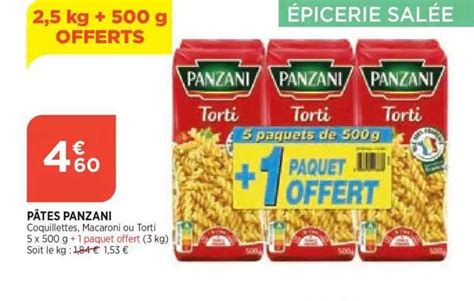 Promo Pâtes Panzani chez Atac iCatalogue fr