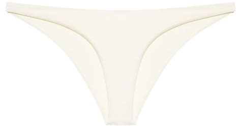 Larev Che Petra Bikini Bottom In White Lyst