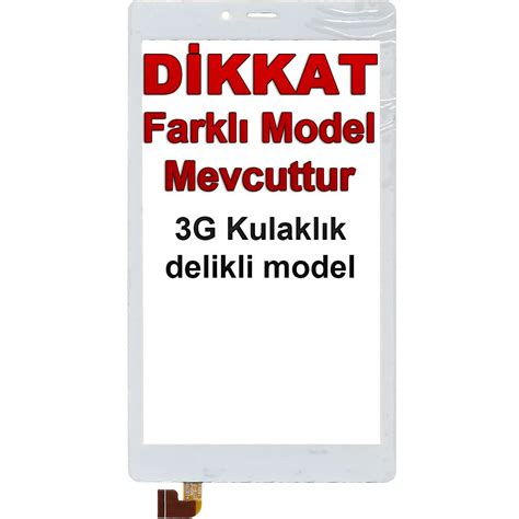 Vodafone Smart Tab mini 7 1100 Dokunmatik Beyaz - Model 1