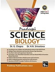 Pradeep S Science Biology Part Iii For Class Examination