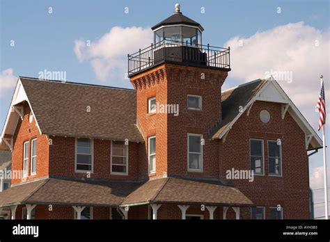 Sea Girt Lighthouse in Sea Girt NJ USA Stock Photo - Alamy