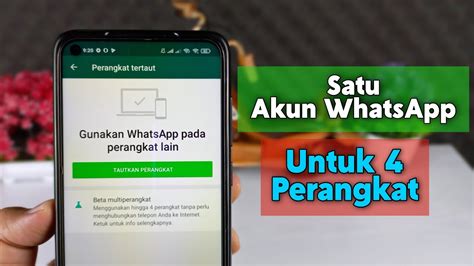 Cara Menggunakan Satu Akun Whatsapp Di 4 Perangkat Sekaligus YouTube