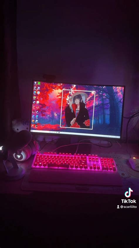 video of my setup🫶🏻 pink gaming setup in 2022 | Gaming setup, Computer ...