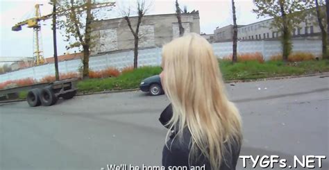 Russian Blonde Gloria Miller S Hole Stretched Wide