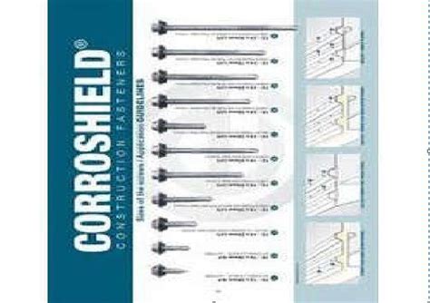 Stainless Steel Corroshield Fasteners Type Hot Rolled Size Variable