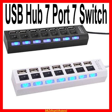 Jual Usb Hub Port Slot Dengan Saklar Colokan Flashdisk Flash Drive