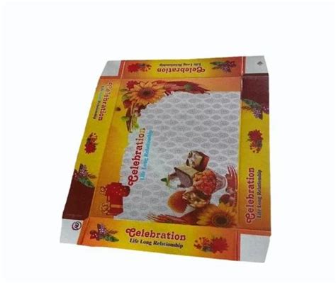 Gsm Gm Flower Printed Duplex Sweet Packaging Box At Rs