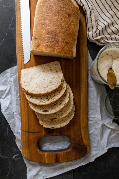 Soft Sourdough Sandwich Loaf Sarahtherese Co